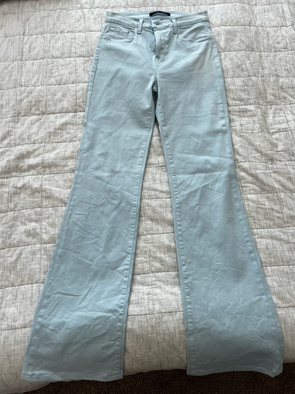J Brand Boot Cut Jeans in Light Blue
